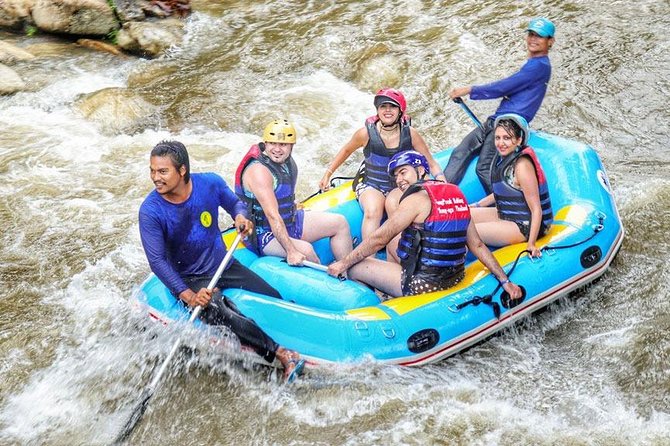 Rafting 5 km, ATV 30 Mins, Fly Fox and Jungle Tour From Phuket - Flying fox 150m: the air break between wet and wild