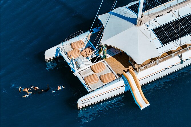 Rhapsody Phuket Coral & Racha Sunset Catamaran Cruise - Racha Yai snorkeling and water toys: where the water time gets serious
