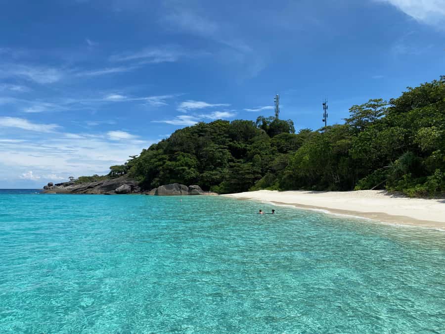 Similan Islands Early-Bird Tour From Phuket and Khao Lak! - Island 8: Donald Duck Bay and the Sail Rock viewpoint hike