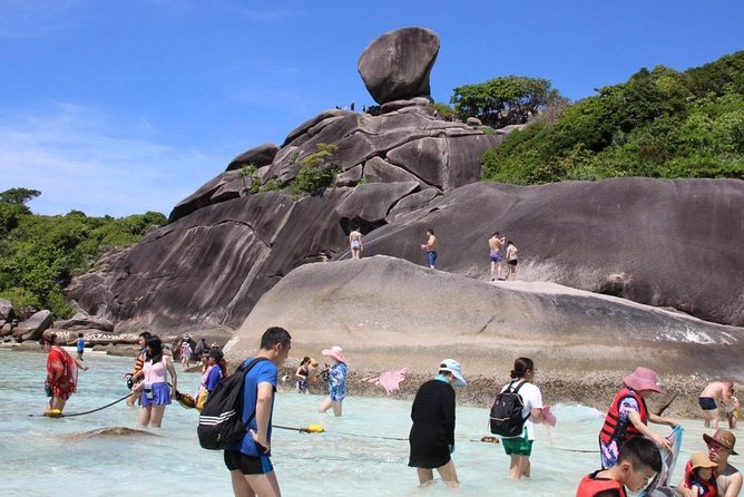 Similan Islands Full-Day Tour from Phuket with Lunch (SHA Plus) - Koh Meang (Island No.4): beach time plus real Thai lunch