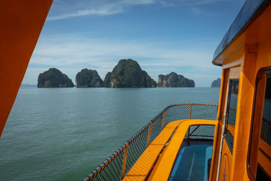 Small Group Phang Nga Bay Relaxing Sunset tour with Lunch - Pick-Up, Ao Po Pier Setup, and Your First Hour on the Water
