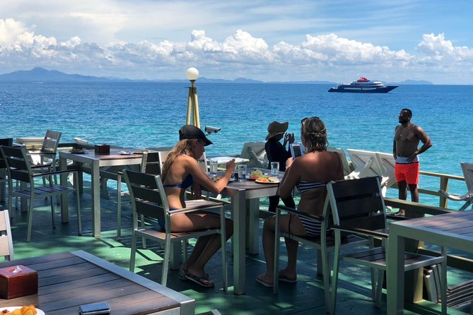 Small Groups of 20 people - Phi Phi & Bamboo Islands with Lunch - Pileh Bay: emerald water, limestone cliffs, and the favorite swim