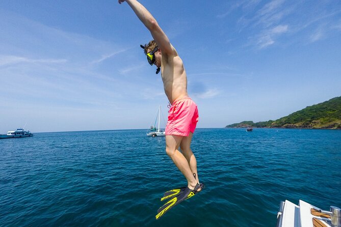Small Groups of 20 people - Phi Phi & Bamboo Islands with Lunch - The swallow-bird cave stop: why bird’s nest soup exists