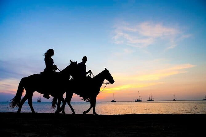 Sunset Beach Horseback Ride Phuket - Sea time is optional: when the horse might go into the water