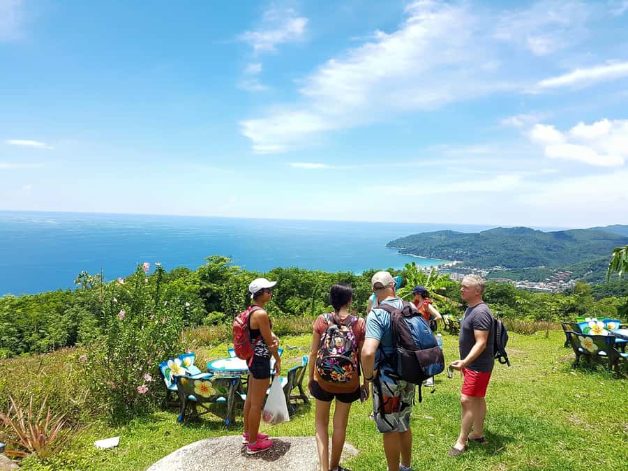 Temple and Jungle Trekking tour with Lunch at Farm-to-Table - Jungle trekking up toward Big Buddha Hill (and what it asks of you)