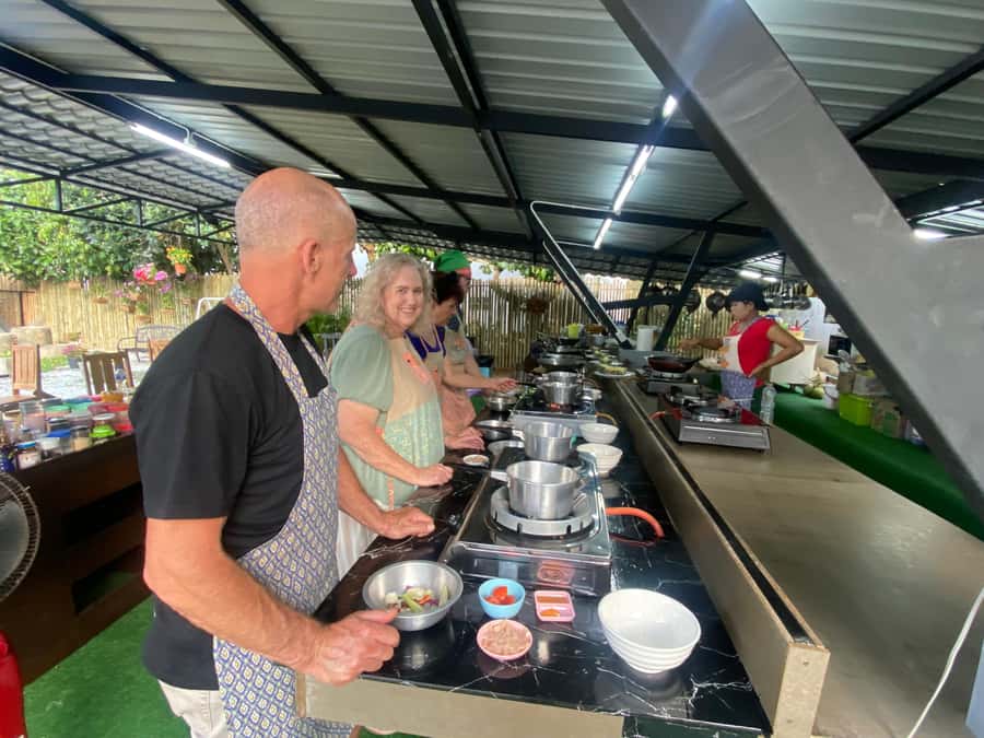 Thai Cooking Class with Market & Garden Tour - Take-home loot: recipes, videos, apron, and a certificate