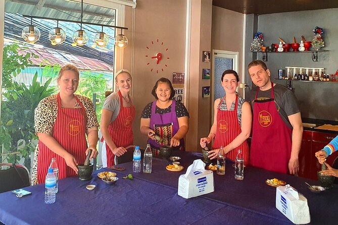Thai Cooking Class with Market Tour in Phuket by VJ - Back at the school: intro to Thai herbs, vegetables, and spices