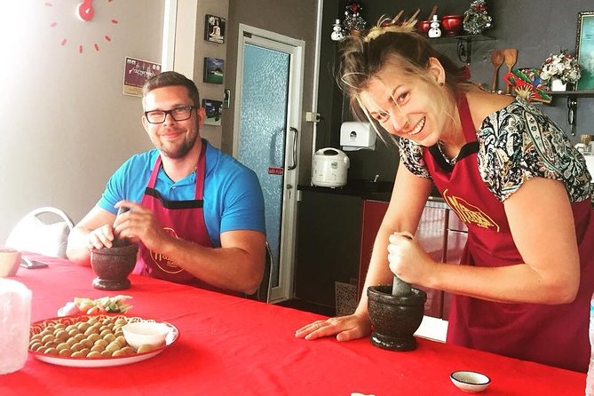 Thai Cooking Class with Market Tour in Phuket by VJ - The vibe with Chef VJ and the staff’s attention