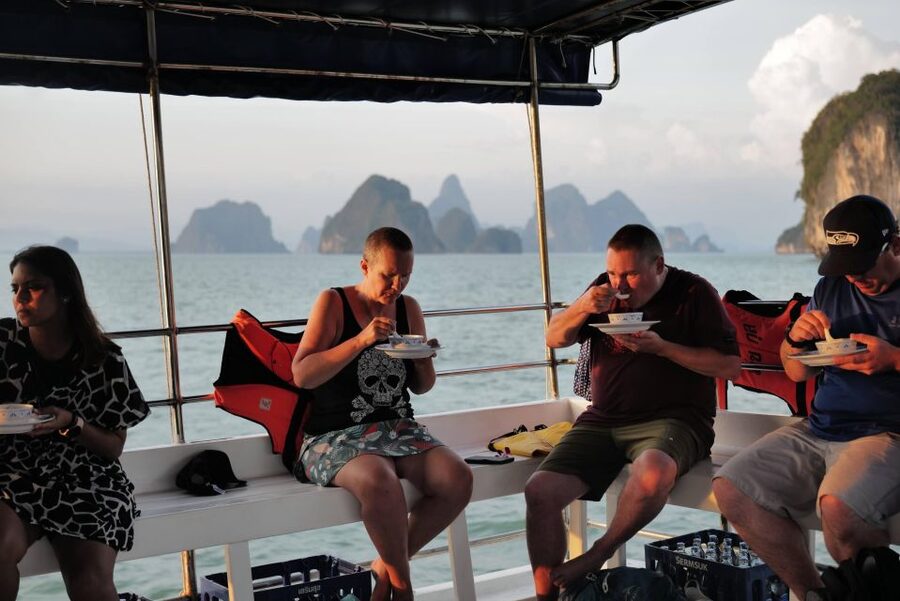 Twilight Sea Canoe to James Bond Island w/ Glowing Plankton - Kayaking Panak or Hong Island: Limestone Caves, Tidal Passage, and Real Guidance