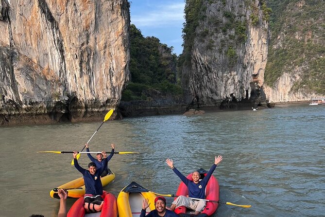 Twilight Sea Canoe Tour with Sea Cave Kayaking in Phang Nga Bay - Hong Island hongs: sea-cave passages and the hidden rooms