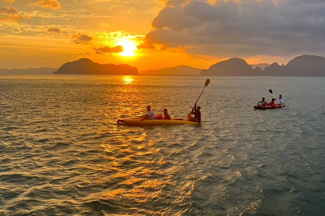Twilight Sea Canoe Tour with Sea Cave Kayaking in Phang Nga Bay - Koh Panak Cave: first limestone caves and lagoon time