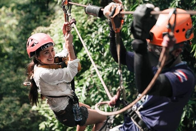World A+ (Zipline 32 Platforms + Roller + Sky Walk with World Set Menu ) - Your treetop circuit: 16 zip lines, 5 sky bridges, 2 spiral staircases